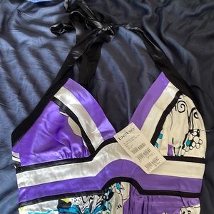 Bebe halter top NWT